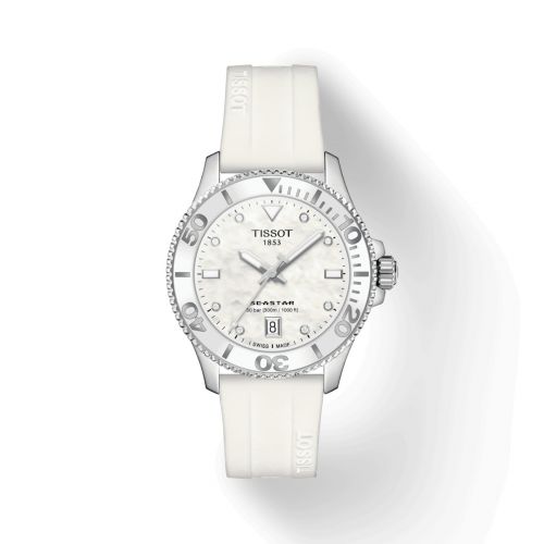 Tissot Seastar 1000 36 Quartz Stainless Steel MOP Bracelet