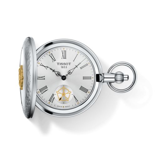 Tissot Double Savonnette Mechanical Brass Palladium