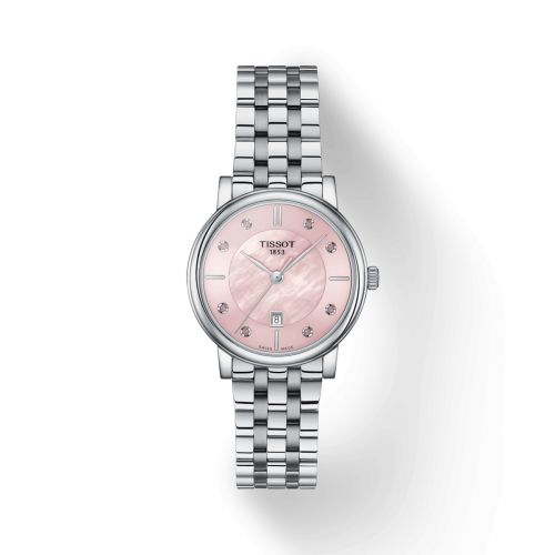 Tissot Carson Premium Quartz 30 Stainless Steel MOP Bracelet