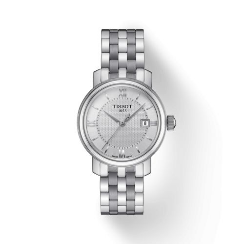 Tissot Bridgeport Lady Stainless Steel Silver Bracelet