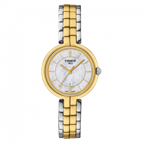 Tissot Flamingo Bicolor MOP Bracelet