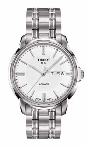 Tissot Automatics III Stainless Steel Silver Bracelet