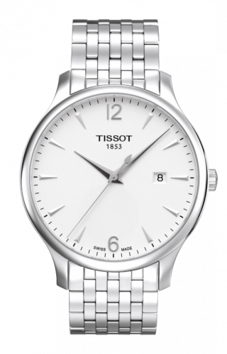 Tissot Tradition Quartz 42 Stainless Steel Silver Bracelet