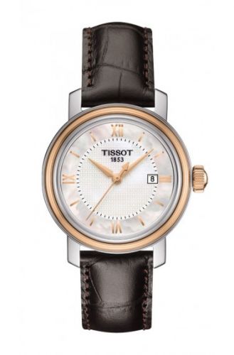 Tissot Bridgeport Quartz 29 Stainless Steel - Rose Gold MOP Strap