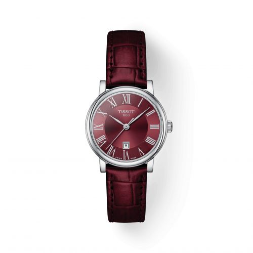 Tissot Carson Premium Quartz 30 Stainless Steel Burgundy