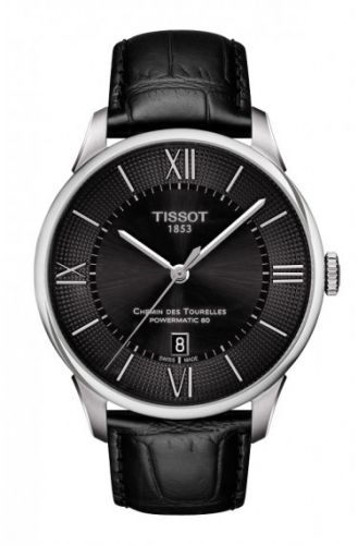Tissot Chemin des Tourelles Powermatic 80 Stainless Steel Black