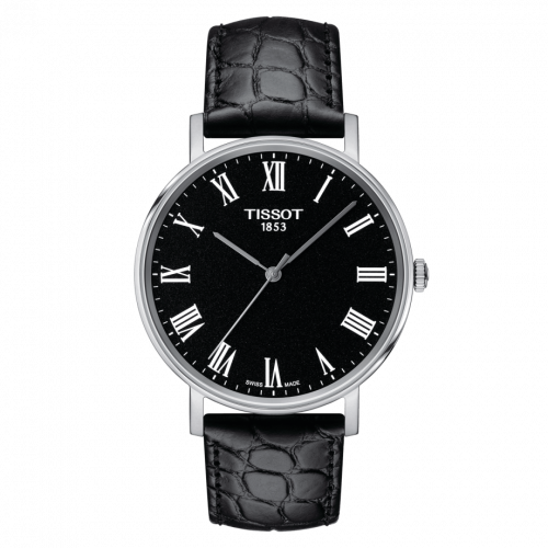 Tissot Everytime Medium Stainless Steel Black Strap