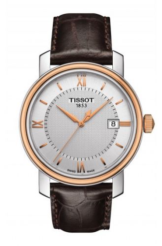 Tissot Bridgeport Quartz Stainless Steel - Rose Gold Silver