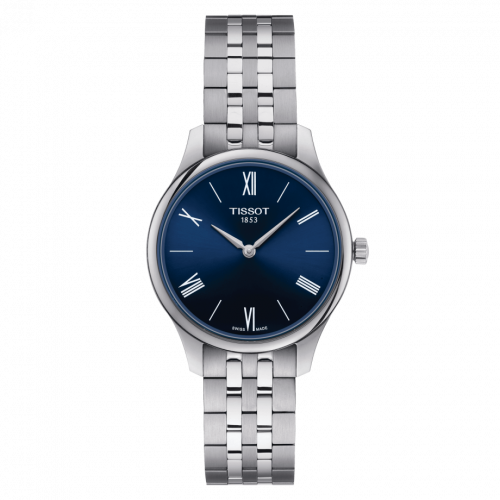 Tissot Tradition 5.5 Lady 31 Stainless Steel Blue Bracelet
