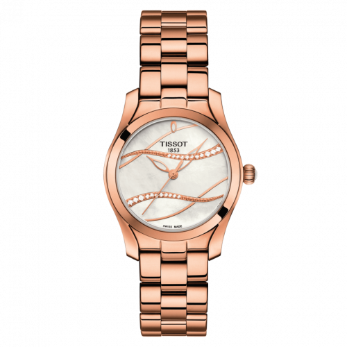 Tissot T-Wave Rose Gold MOP