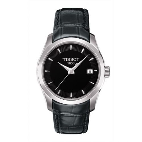 Tissot Couturier Quartz Stainless Steel Black