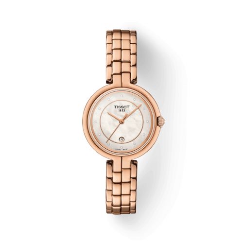 Tissot Flamingo PVD Rose Gold MOP Bracelet