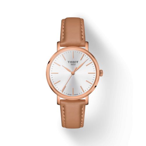 Tissot Everytime Lady Rose Gold Silver