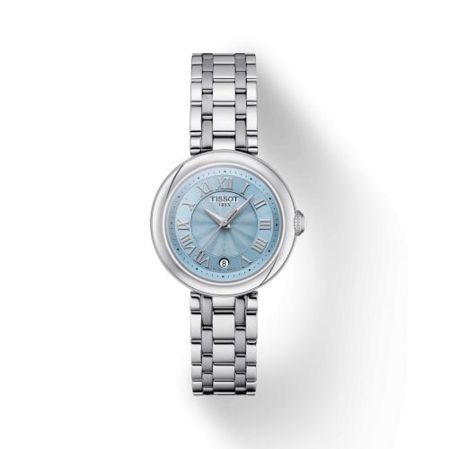 Tissot Bellissima Small Lady Stainless Steel Blue MOP Bracelet