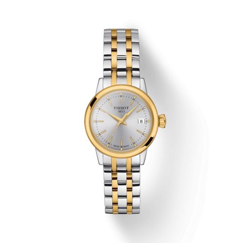 Tissot Dream Lady Stainless Steel - Yellow Gold Silver Bracelet