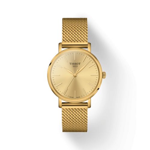 Tissot Everytime Lady Yellow Gold Champagne Bracelet