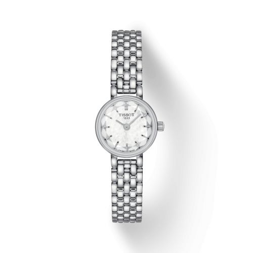 Tissot Lovely Round Stainless Steel MOP Bracelet