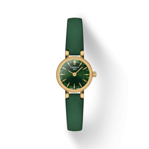 Tissot Lovely Round Rose Gold Green