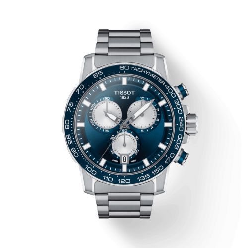 Tissot Supersport Chrono Stainless Steel Blue Bracelet