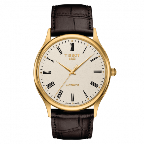 Tissot Excellence Automatic Yellow Gold Silver
