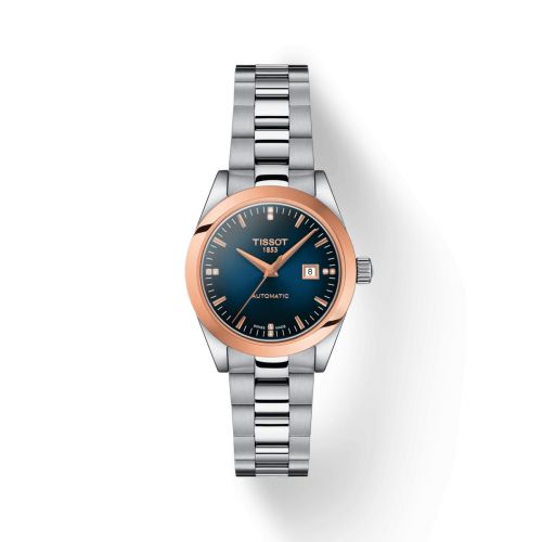 Tissot T-My Automatic Stainless Steel - Red Gold Blue