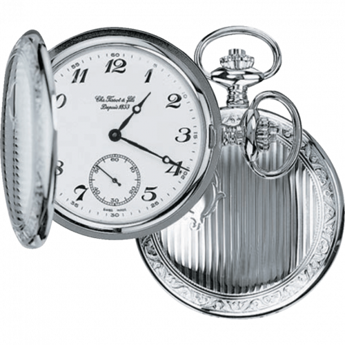 Tissot Tissot Savonnette Mechanical Stainless Steel White
