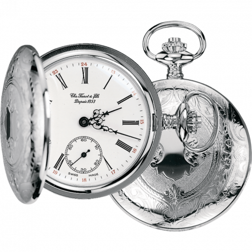 Tissot Tissot Savonnette Mechanical Stainless Steel White