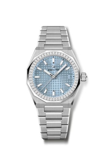 Zenith Defy Skyline 36 Stainless Steel - Diamond Ice Blue Boutique Edition