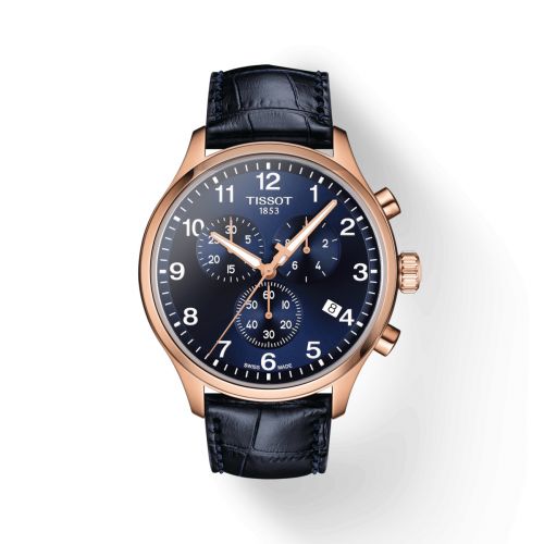 Tissot Chrono XL Classic Rose Gold Blue