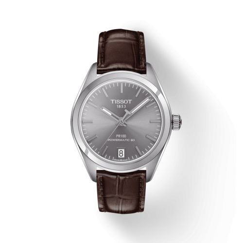 Tissot PR 100 Powermatic 80 33 Stainless Steel Grey