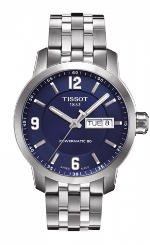 Tissot PRC 200 Automatic Stainless Steel Blue Bracelet