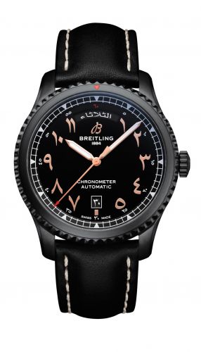 Breitling Aviator 8 Automatic Day & Date 41 Blacksteel Etihad