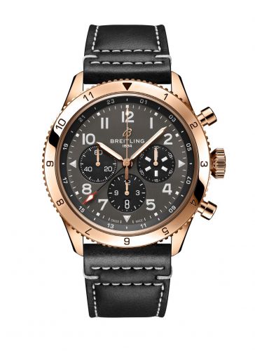 Breitling Super AVI B04 Chronograph GMT 46 P-51 Mustang Red Gold Boutique Edition