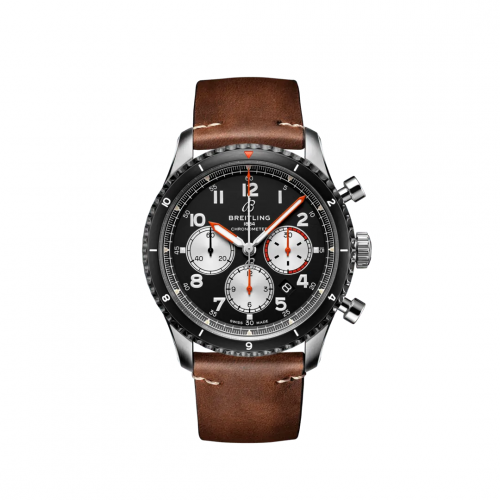 Breitling Aviator 8 B01 Chronograph 43 Stainless Steel Mosquito Calf Pin