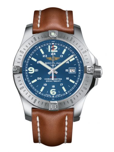 Breitling Colt Quartz Mariner Blue Calf