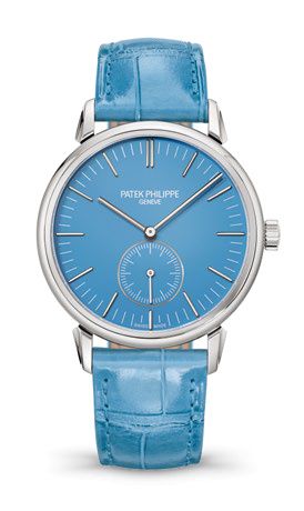 Patek Philippe Calatrava 6127 White Gold Light Blue Tokyo 2023