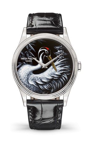 Patek Philippe Calatrava 5177 Red-Crowned Cranes