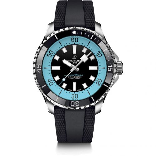 Breitling SuperOcean Automatic 44 Stainless Steel Black - Blue Rüschenbeck Edition