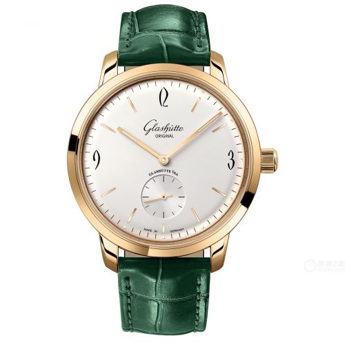 Glashütte Original Sixties Small Second Rose Gold Silver