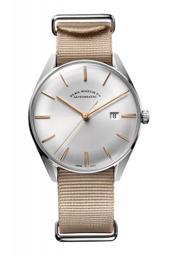 Elka Watch Co. D-Series Stainless Steel Grey NATO