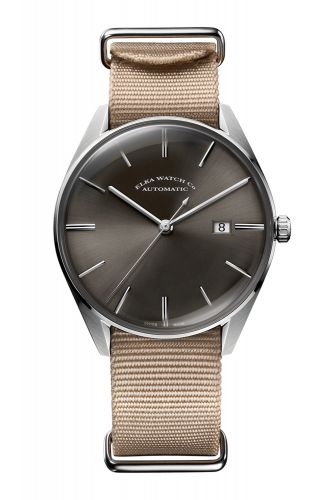 Elka Watch Co. D-Series Stainless Steel Grey NATO