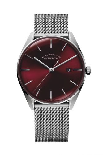 Elka Watch Co. D-Series Stainless Steel Black Milanese