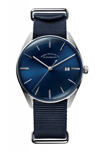 Elka Watch Co. D-Series Stainless Steel Blue NATO