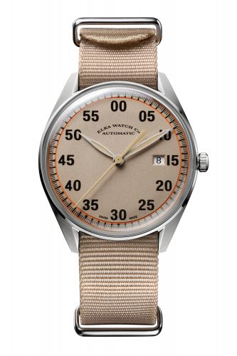Elka Watch Co. X-Series Stainless Steel Beige NATO