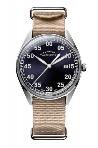 Elka Watch Co. X-Series Stainless Steel Blue NATO