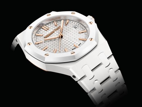 Audemars Piguet Royal Oak Selfwinding 34 White Ceramic White