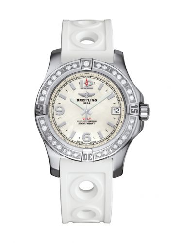 Breitling Colt 36 Diamond Pearl Rubber