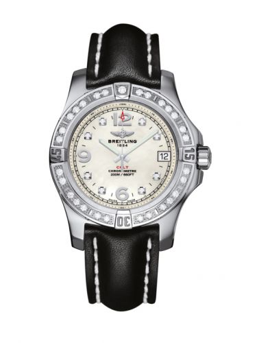 Breitling Colt 36 Diamond Pearl Diamond Calf