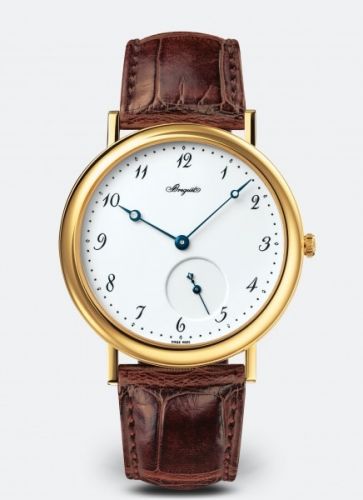Breguet Classique 5140 Yellow Gold White Enamel