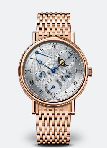 Breguet Classique 5327 Rose Gold Silver Bracelet